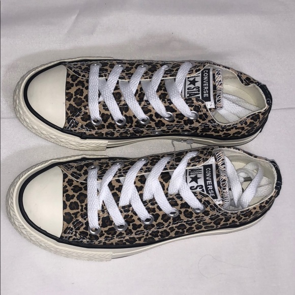LAST ONE AVAILABLE! New Converse CTAS OX Animal Print Sneakers Size 12 - Picture 2 of 11